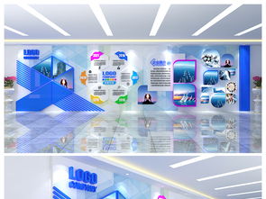 精品實用科技創(chuàng)意企業(yè)形象墻設計指南